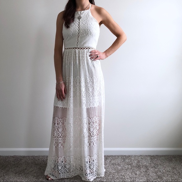 Lace Maxi Dress - Picture 2 of 8